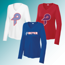 Phever Womens Sport Tek LS Tee